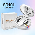 Magnetic Eyelashes Set — Reusable No-Glue False Lashes with Tweezers