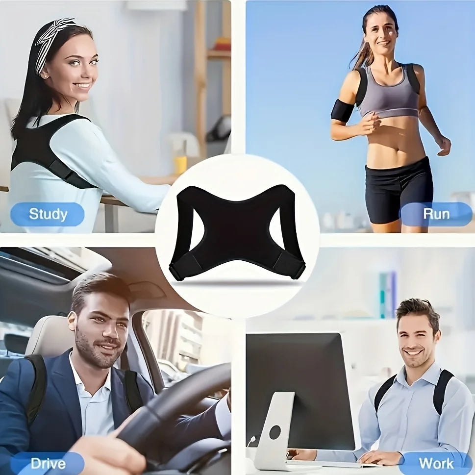 Adjustable Posture Corrector Back Support Belt