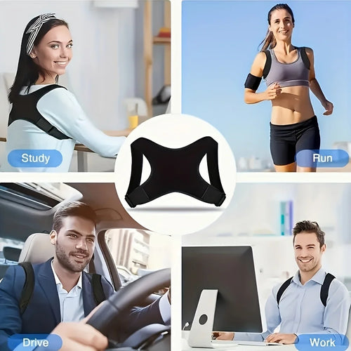 Adjustable Posture Corrector Back Support Belt