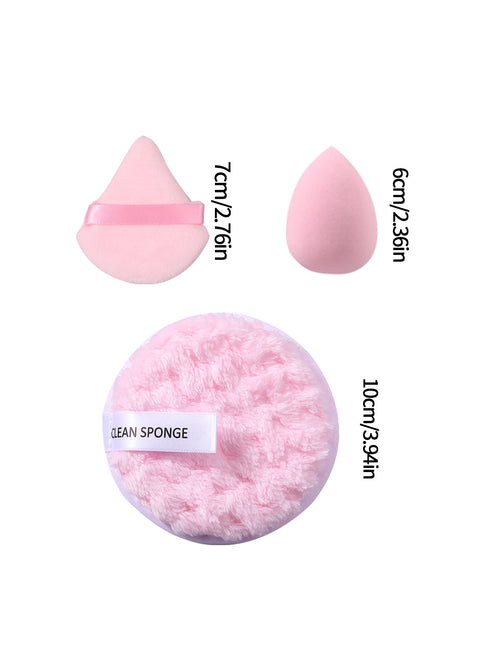 6-Piece Makeup Sponge & Powder Puff Set
