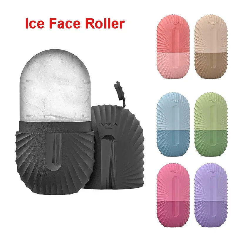 Ice Face Roller – Silicone Ice Mold for Puffiness, Pores & Skin Soothing