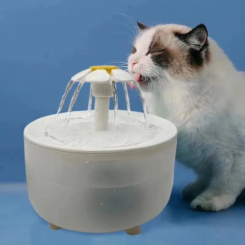 Automatic Pet Water Fountain — 1.2L Filtered Drinking Fountain for Cats & Dogs