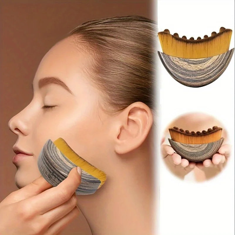 Lymphatic Drainage Brush – Face & Body Massage Tool for Detox & Relaxation