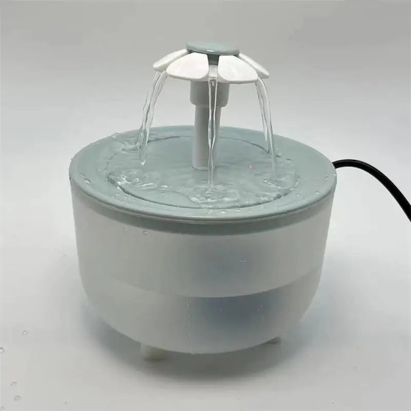 Automatic Pet Water Fountain — 1.2L Filtered Drinking Fountain for Cats & Dogs