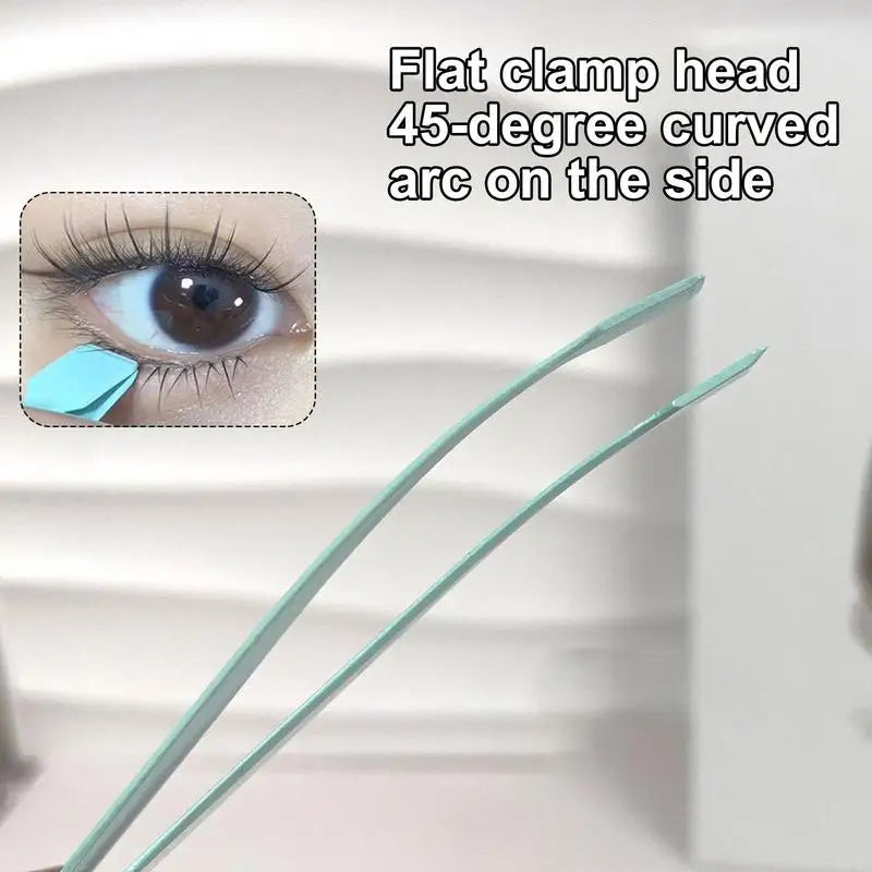 Precision Lash Applicator Tweezers — Non-Slip, Ergonomic (3 Colors)