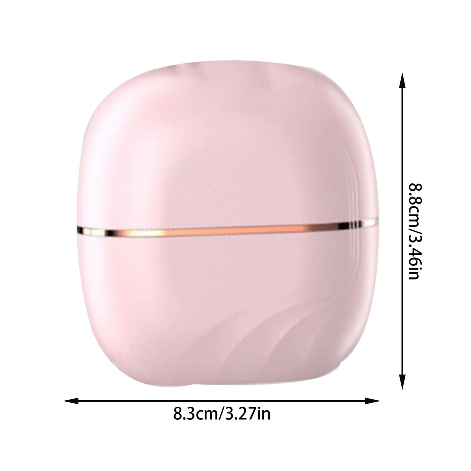 Mini Cordless Hair Straightener Brush