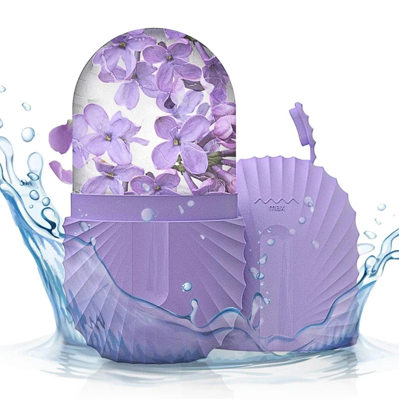Ice Face Roller – Silicone Ice Mold for Puffiness, Pores & Skin Soothing