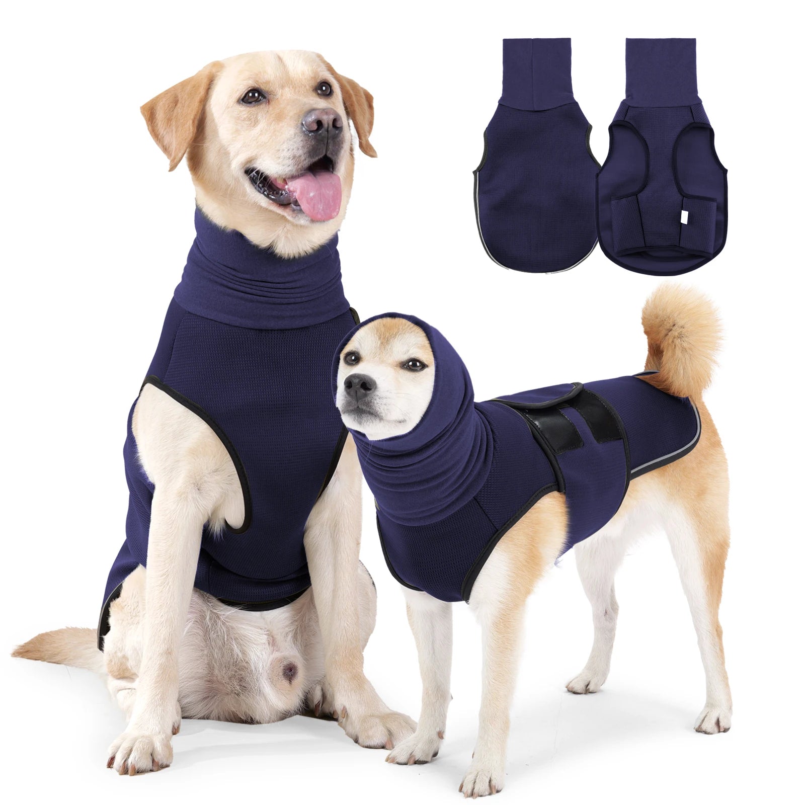 Dog Anxiety Vest — Calming Jacket for Thunder, Fireworks & Stress