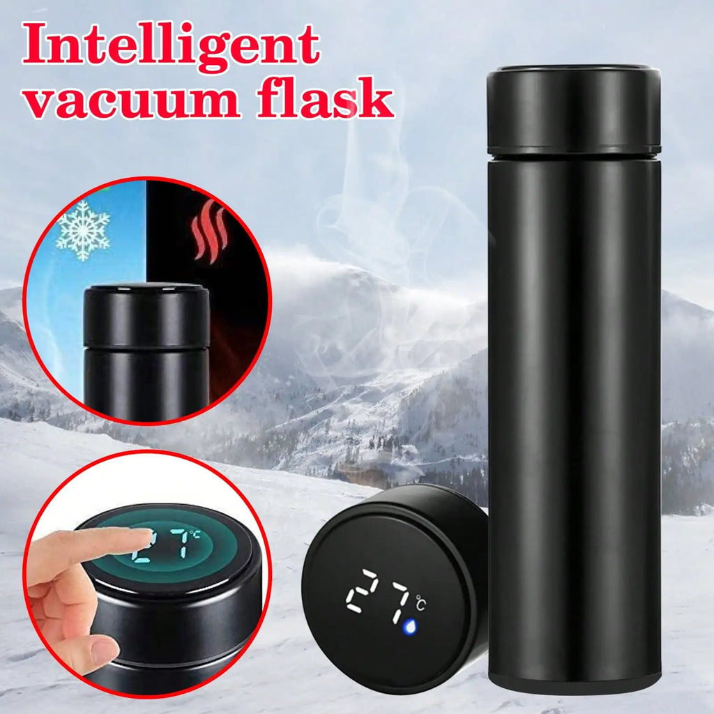 Insulated Stainless Steel Water Bottle – Leak-Proof Vacuum Thermos (500ml)