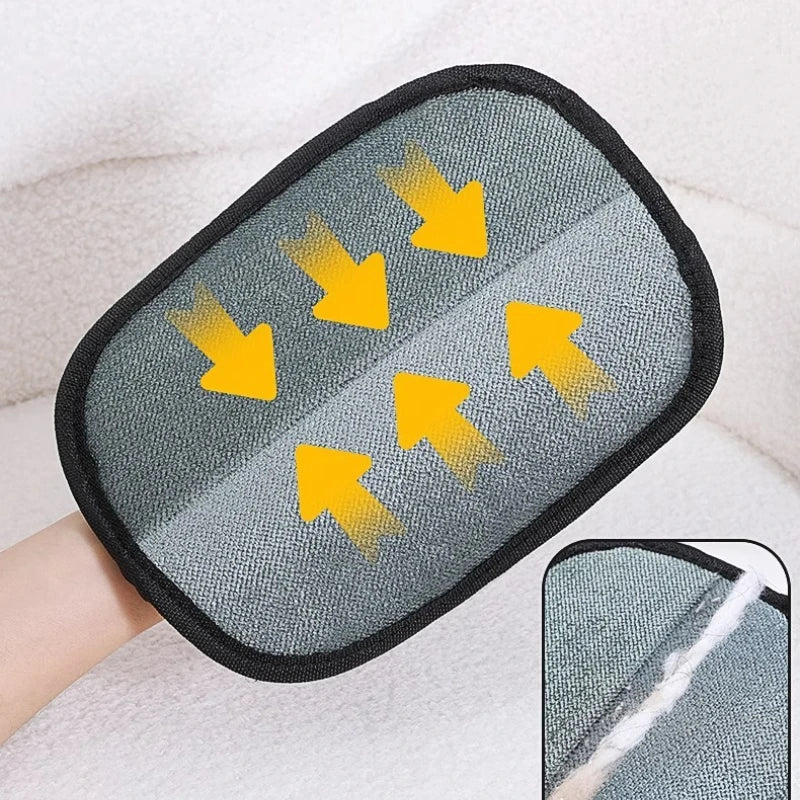 Pet Hair Remover Glove — Reusable Lint & Fur Mitt for Cats & Dogs