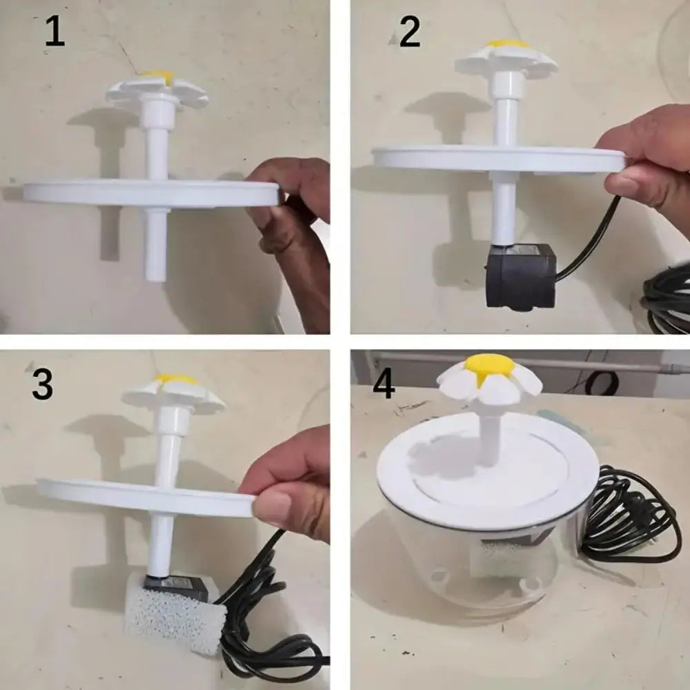 Automatic Pet Water Fountain — 1.2L Filtered Drinking Fountain for Cats & Dogs