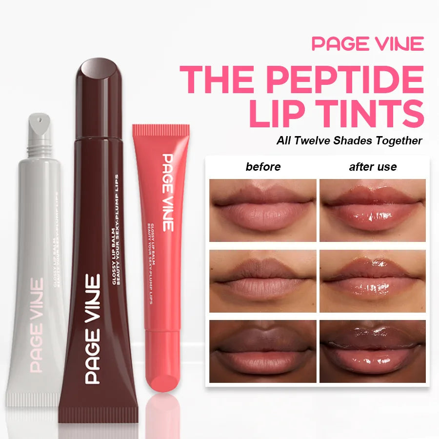 Plumping Lip Gloss — Moisturizing Nourishing Lip Oil (11 Shades)