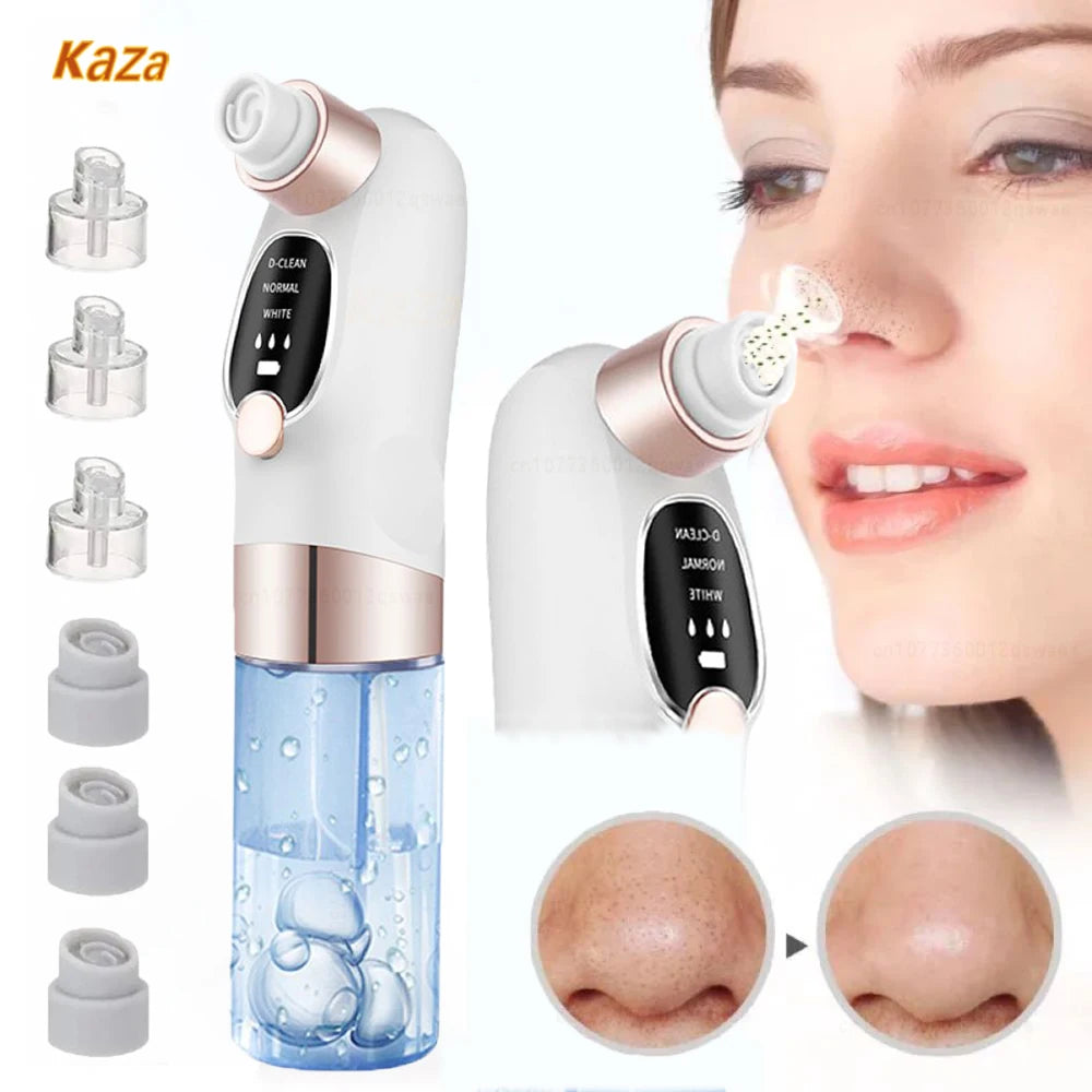 Electric Blackhead Remover Pore Vacuum – USB Rechargeable Water Cycle Facial Cleaner