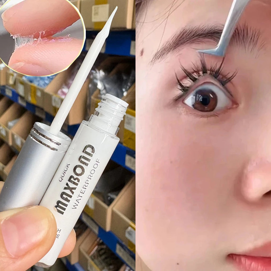 Strong Hold Eyelash Glue — Waterproof, Quick-Dry & Non-Irritating (7g)