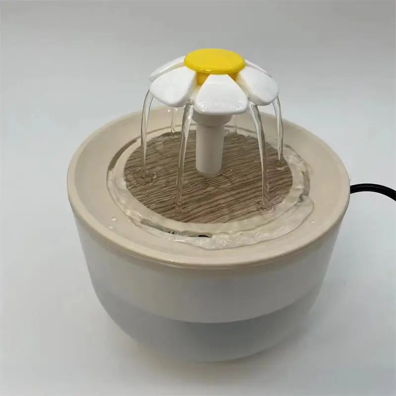 Automatic Pet Water Fountain — 1.2L Filtered Drinking Fountain for Cats & Dogs