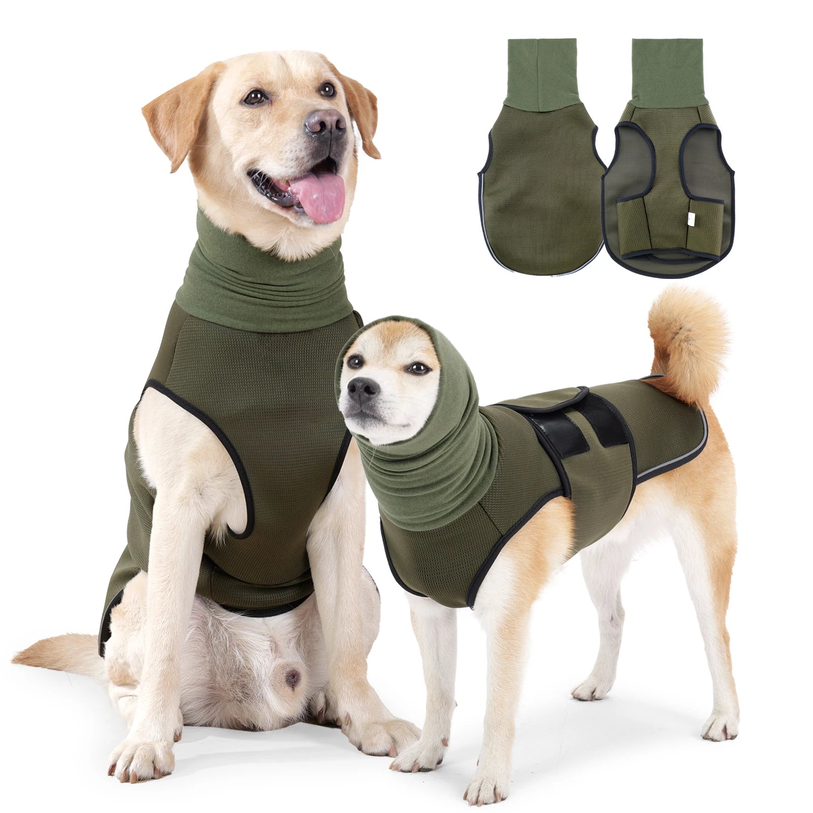 Dog Anxiety Vest — Calming Jacket for Thunder, Fireworks & Stress