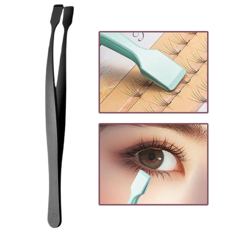Precision Lash Applicator Tweezers — Non-Slip, Ergonomic (3 Colors)