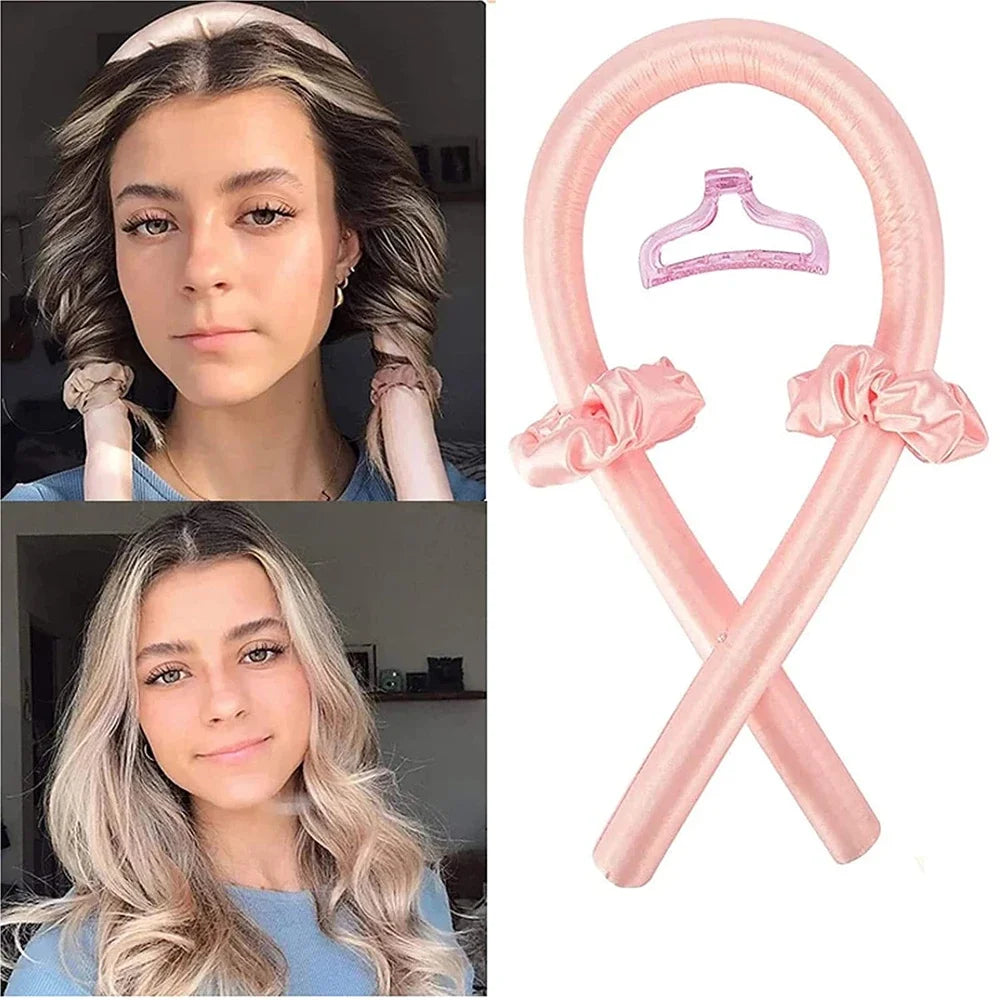 Heatless Curl Ribbon Hair Roller