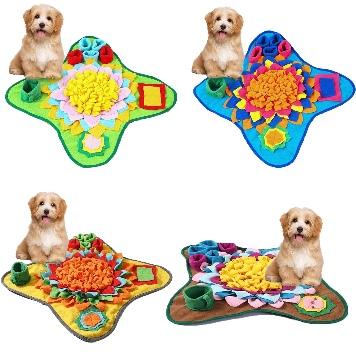 Pet Snuffle Mat — Interactive Foraging Puzzle for Dogs