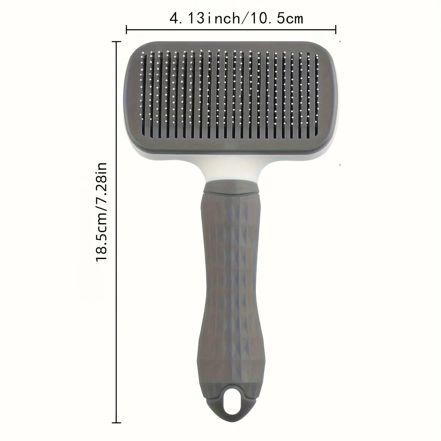 Self-Cleaning Pet Slicker Brush for Cats & Dogs