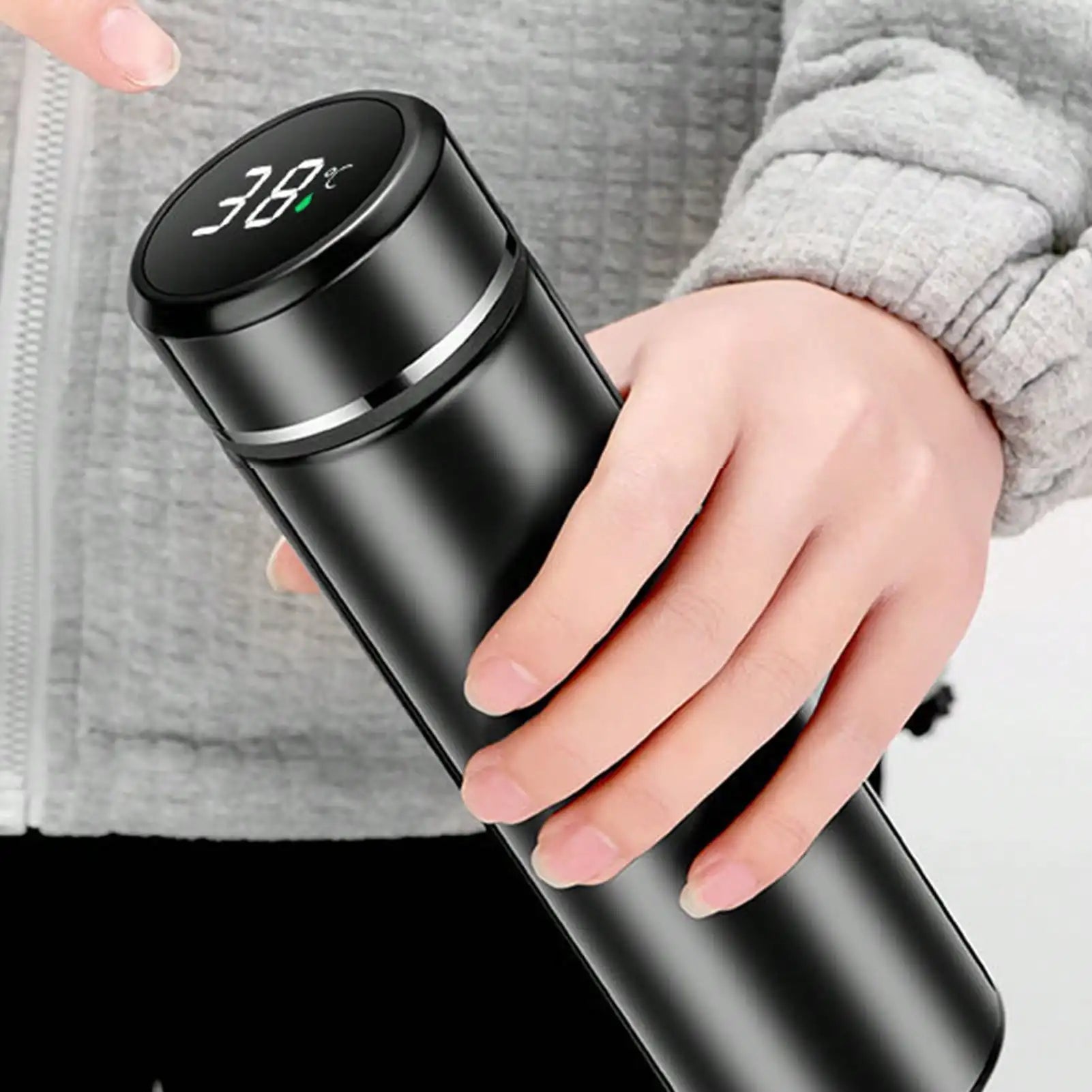 Insulated Stainless Steel Water Bottle – Leak-Proof Vacuum Thermos (500ml)